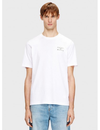 DIESEL Ανδρικό T-Shirt Βαμβάκι Λευκό...