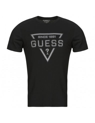 GUESS Ανδρικό T-Shirt Βαμβάκι Μαύρο...