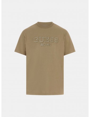 GUESS Ανδρικό T-Shirt Βαμβάκι Χακί...