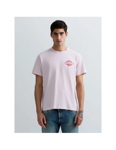 REPLAY Ανδρικό T-Shirt Βαμβάκι Ρόζ...