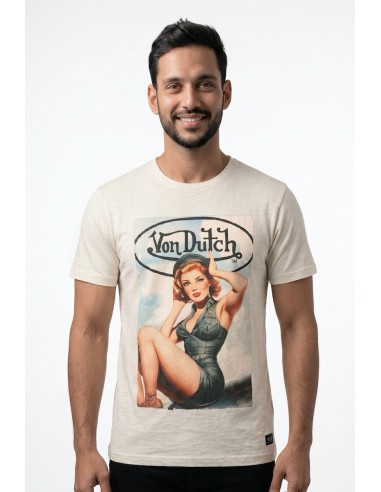 VON DUTCH Ανδρικό T-Shirt Βαμβάκι...