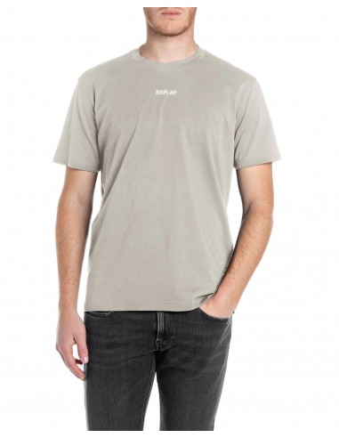 REPLAY Ανδρικό T-Shirt Βαμβάκι Μπέζ...