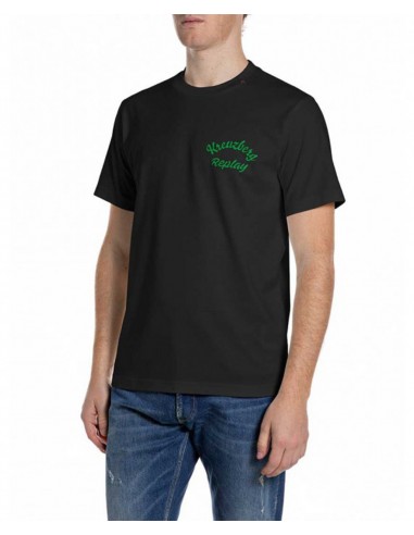 REPLAY Ανδρικό T-Shirt Βαμβάκι Μαύρο...