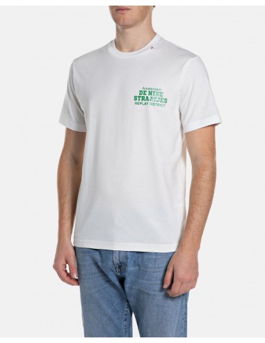 REPLAY Ανδρικό T-Shirt Βαμβάκι Λευκό...