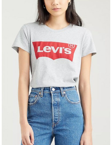 LEVI'S Γυναικείο T-shirt Γκρι...