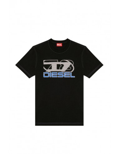 DIESEL Ανδρικό T-Shirt Μαύρο...