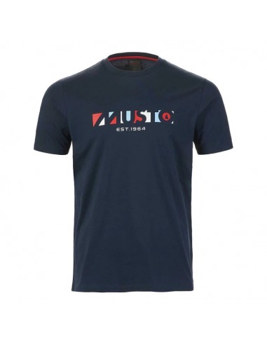 MUSTO Ανδρικό T-Shirt Βαμβακερό Navy...