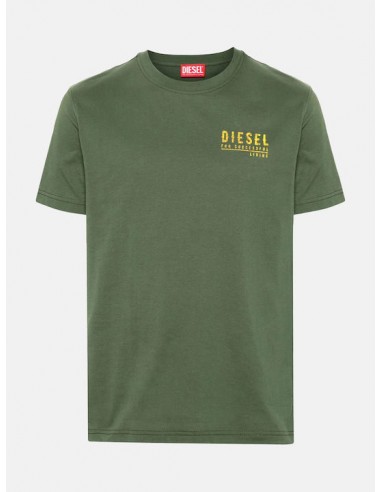 DIESEL Ανδρικό T-Shirt Βαμβακερό Slim...