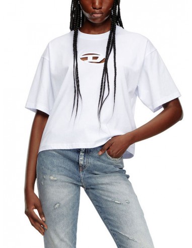 DIESEL Γυναικείο T-shirt Βαμβάκι...