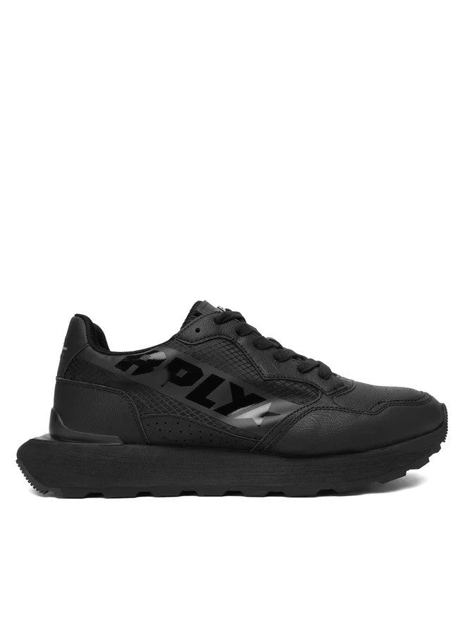 REPLAY Ανδρικά Sneakers Οικολογικό Δέρμα Μαύρα GMSG7.003.C0004S-003 BLACK 1820300