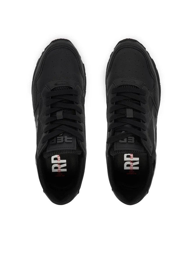 REPLAY Ανδρικά Sneakers Οικολογικό Δέρμα Μαύρα GMSG7.003.C0004S-003 BLACK 1820300