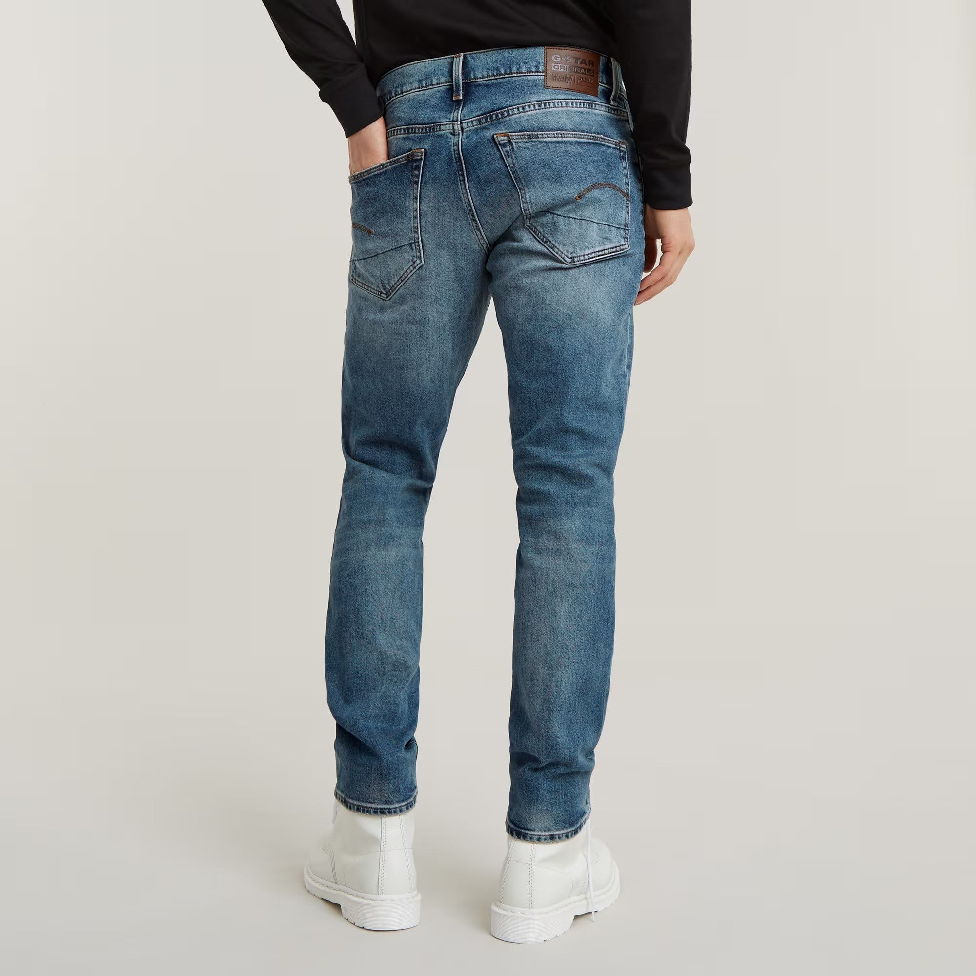 G-STAR RAW Ανδρικό Παντελόνι Jeans Βαμβάκι/Ελαστάνη Μπλέ Tapered Fit 51003-C052-A802-vintage azure 1821595