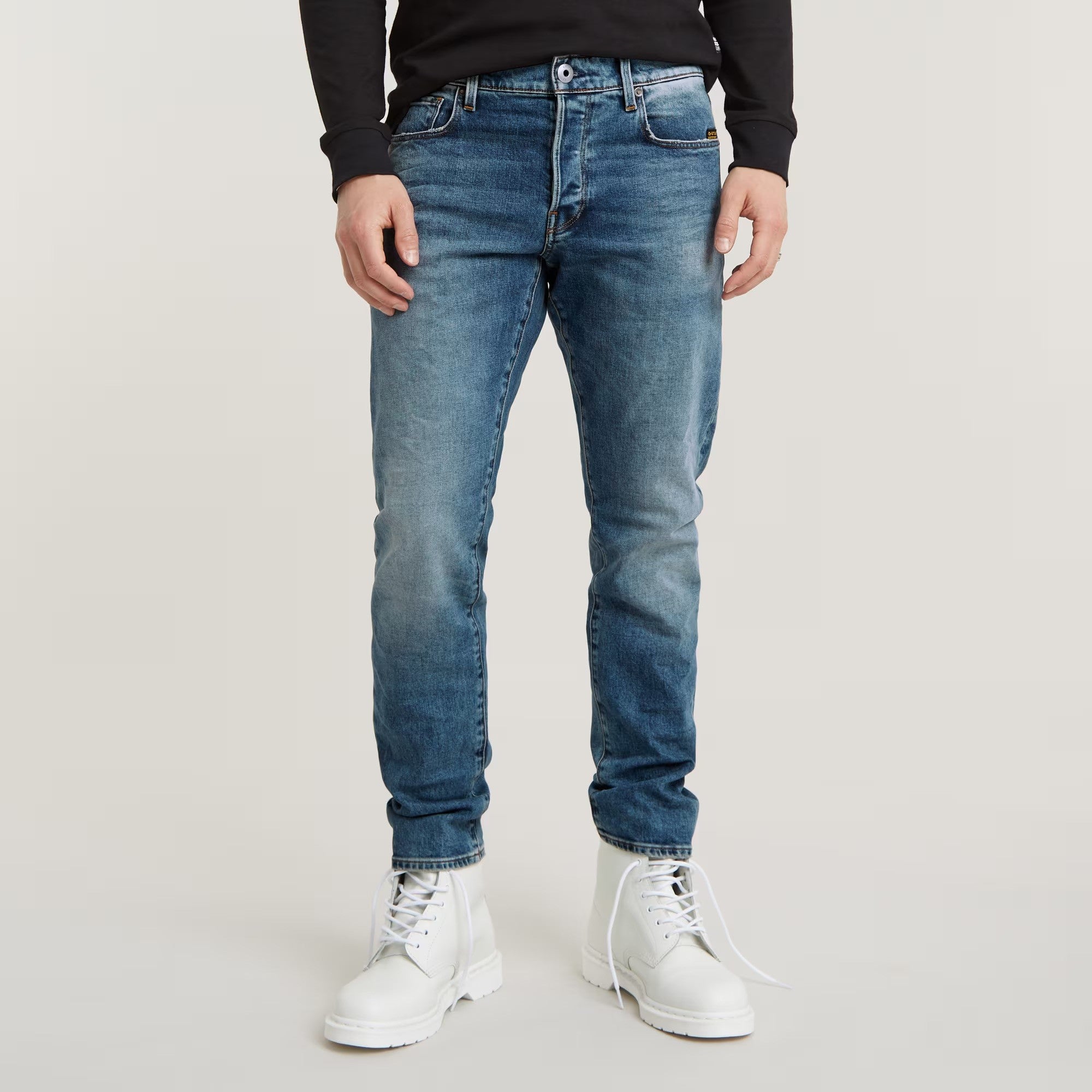 G-STAR RAW Ανδρικό Παντελόνι Jeans Βαμβάκι/Ελαστάνη Μπλέ Tapered Fit 51003-C052-A802-vintage azure 1821595