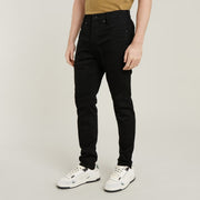 G-STAR RAW Ανδρικό Παντελόνι Jeans Βαμβάκι/Ελαστάνη Μαύρο Slim Fit D05385-B964-A810-pitch black 1763589