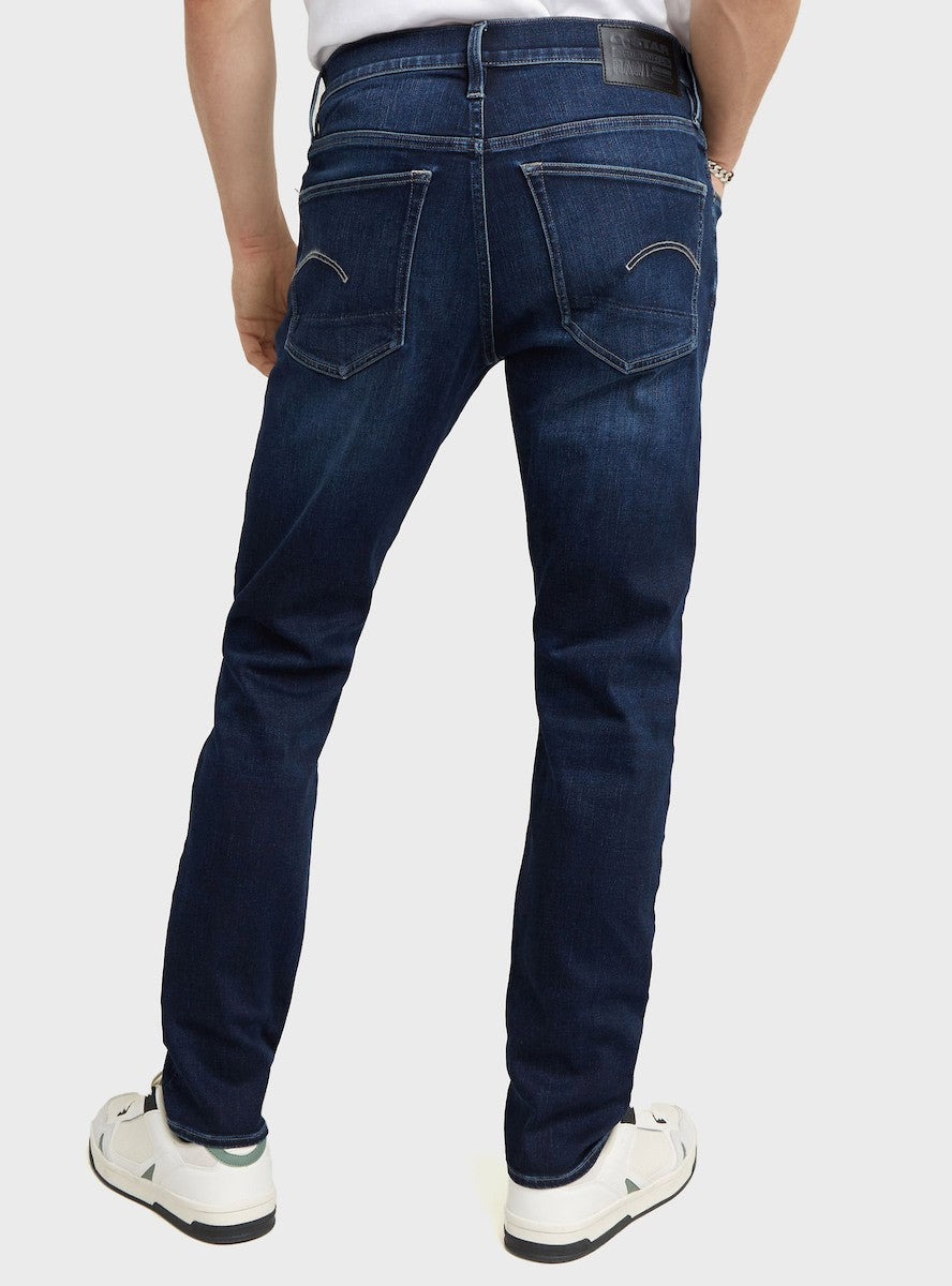 G-STAR RAW Ανδρικό Παντελόνι Jeans Βαμβάκι/Ελαστάνη Μαύρο Slim Fit D25742-8968-89-dk aged 1821623