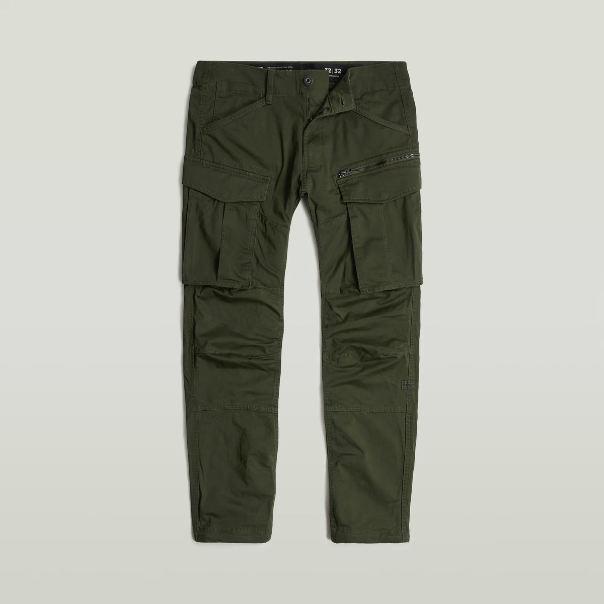G-STAR RAW Ανδρικό Παντελόνι Cargo Βαμβάκι/Ελαστάνη Χακί Regular Fit D02190-5126-6059/34-6059-dk bronze green 1821598