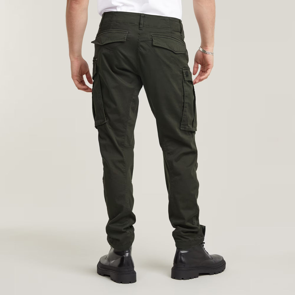 G-STAR RAW Ανδρικό Παντελόνι Cargo Βαμβάκι/Ελαστάνη Πράσινο Regular Fit D02190-5126-976/34-976-raven 1821600