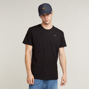 G-STAR RAW Ανδρικό T-shirt Βαμβάκι Μαύρο Regular Fit D16411-336-6484/Black 1821608 1777868