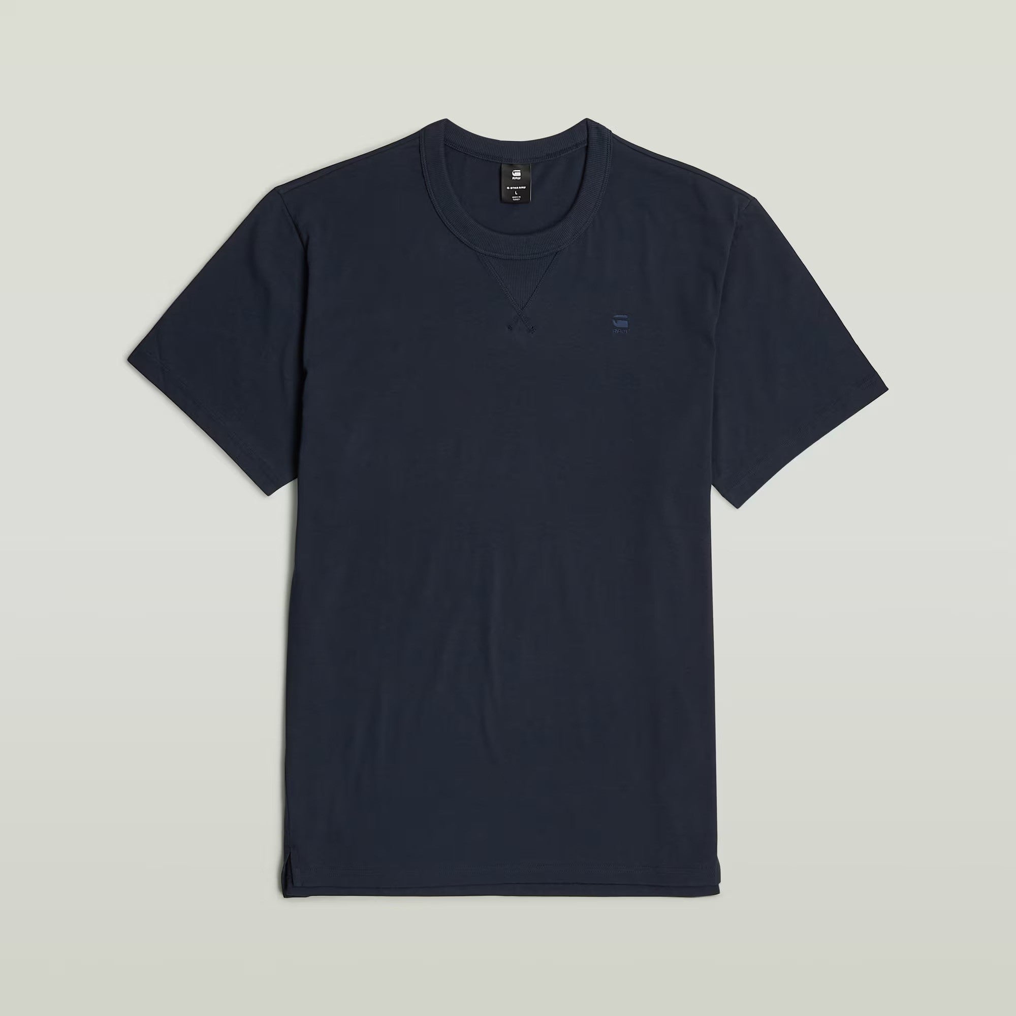 G-STAR RAW Ανδρικό T-shirt Βαμβάκι Μπλέ Regular Fit D24449-336-C742-salute 1821617
