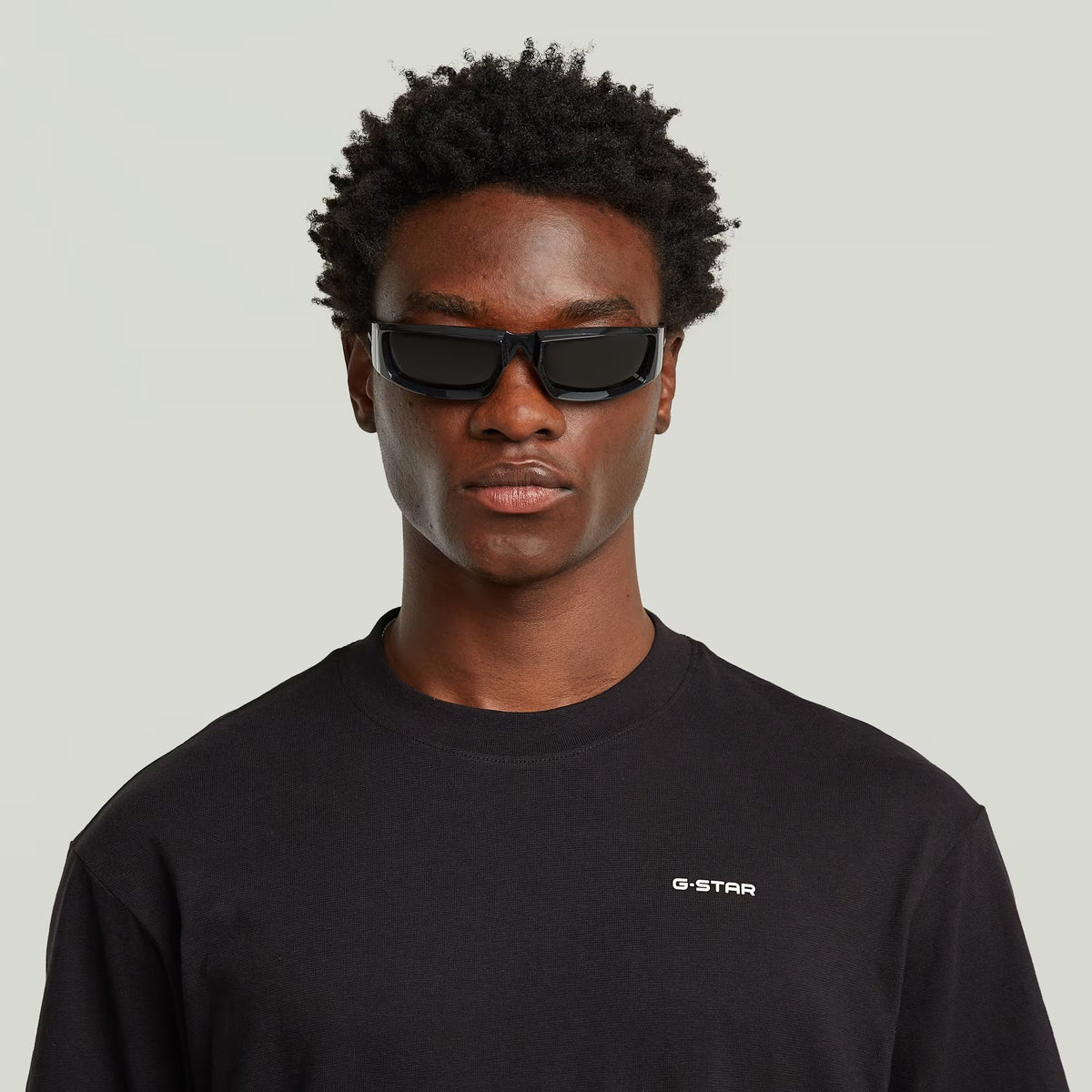 G-STAR RAW Ανδρικό T-shirt Βαμβάκι Μαύρο Oversized Fit D26817-D593-6484-dk black 1821627