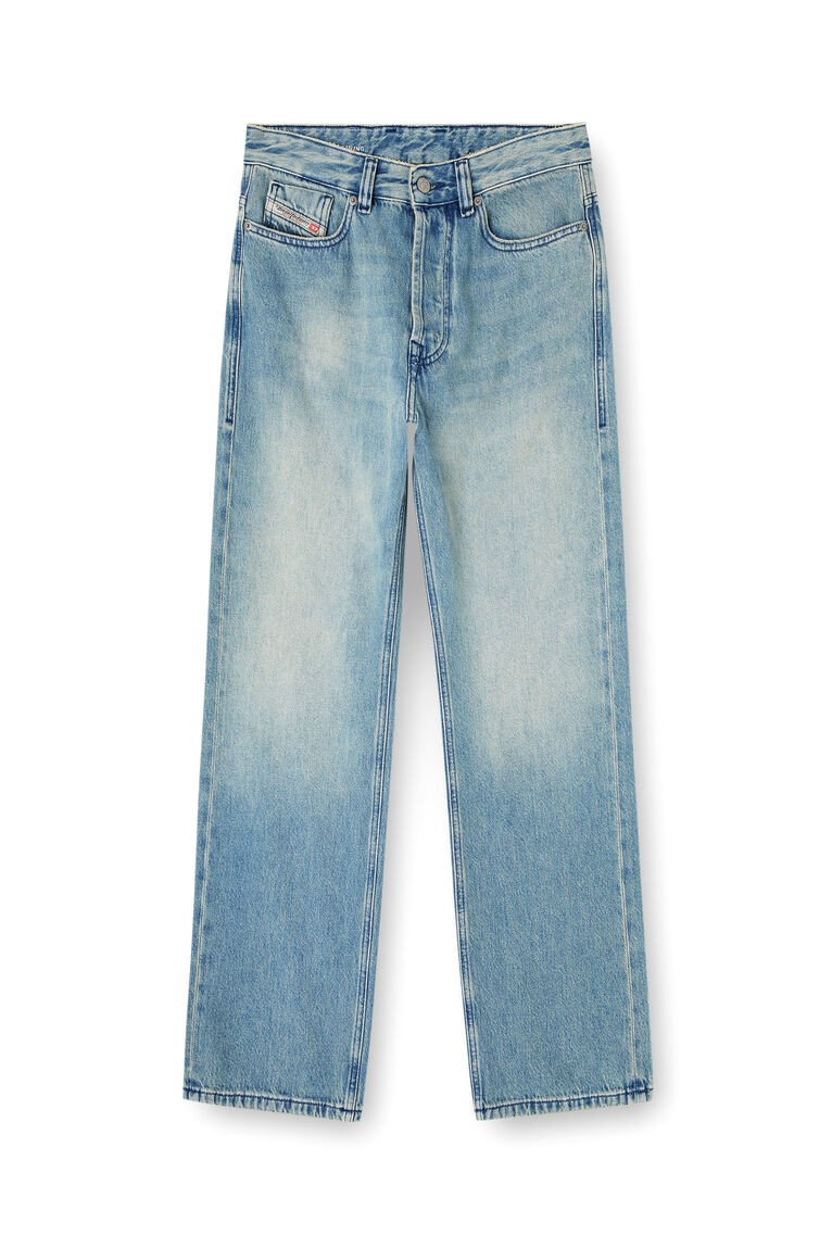 DIESEL Ανδρικό Παντελόνι Jeans Βαμβάκι Μπλέ Relaxed Fit A157950BEBF-01 1821838