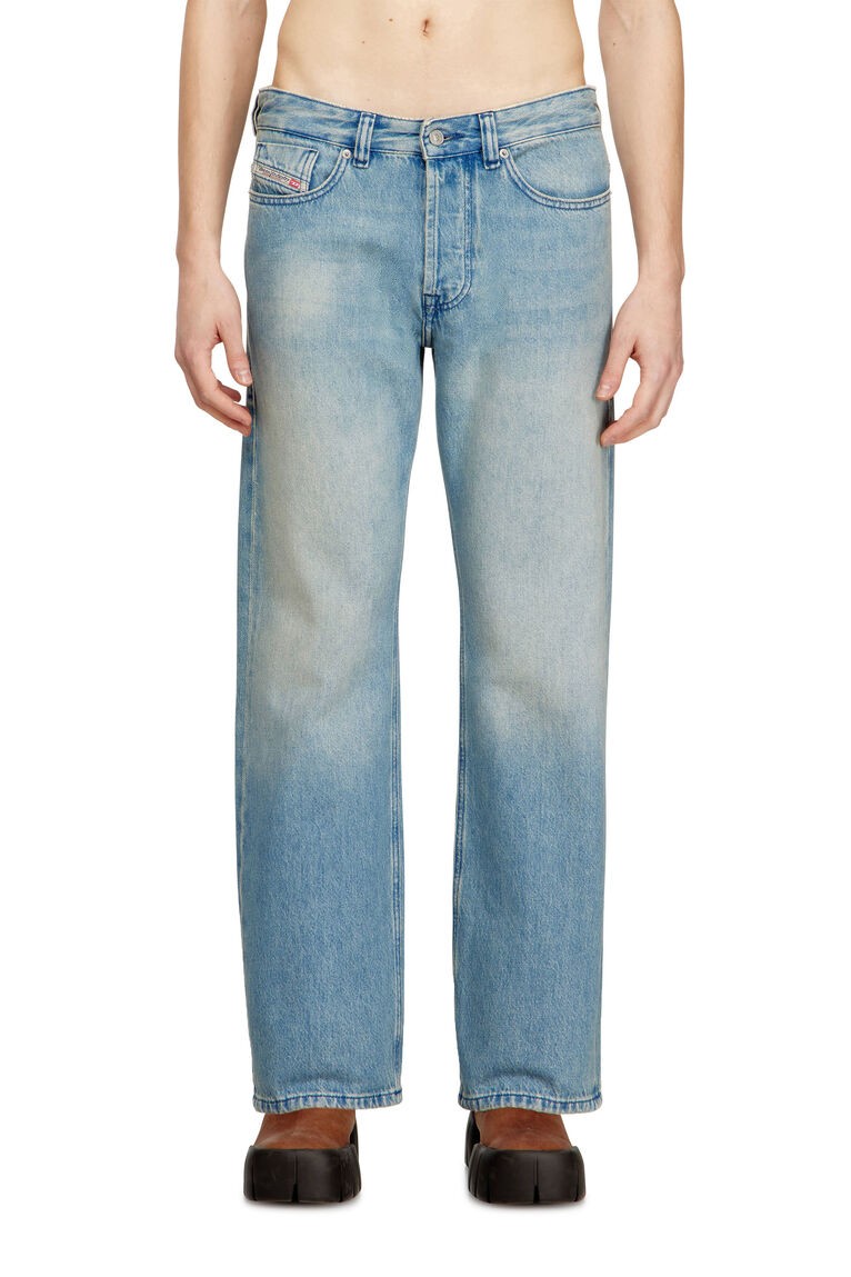 DIESEL Ανδρικό Παντελόνι Jeans Βαμβάκι Μπλέ Relaxed Fit A157950BEBF-01 1821838
