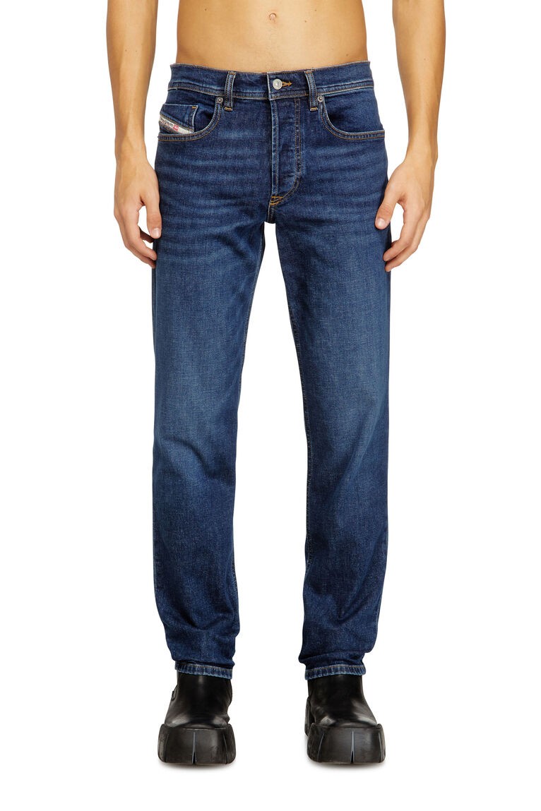 DIESEL Ανδρικό Παντελόνι Jeans Βαμβάκι//Ελαστάνη Μπλέ Regular Fit A102290ADBG-01 1821832