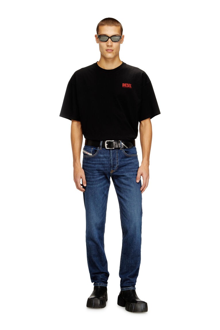 DIESEL Ανδρικό Παντελόνι Jeans Βαμβάκι//Ελαστάνη Μπλέ Regular Fit A102290ADBG-01 1821832