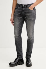 DIESEL Ανδρικό Παντελόνι Jeans 2019 D-STRUKT Βαμβάκι/Ελαστάνη Γκρί Slim Fit A0355809N49-02 1821837