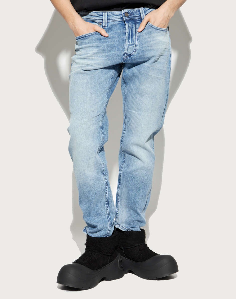 DIESEL Ανδρικό Παντελόνι Jeans LARKEE-BEEX Βαμβάκι/Ελαστάνη Μπλέ Regular Fit 00SU1X0DBDV-01 1821834