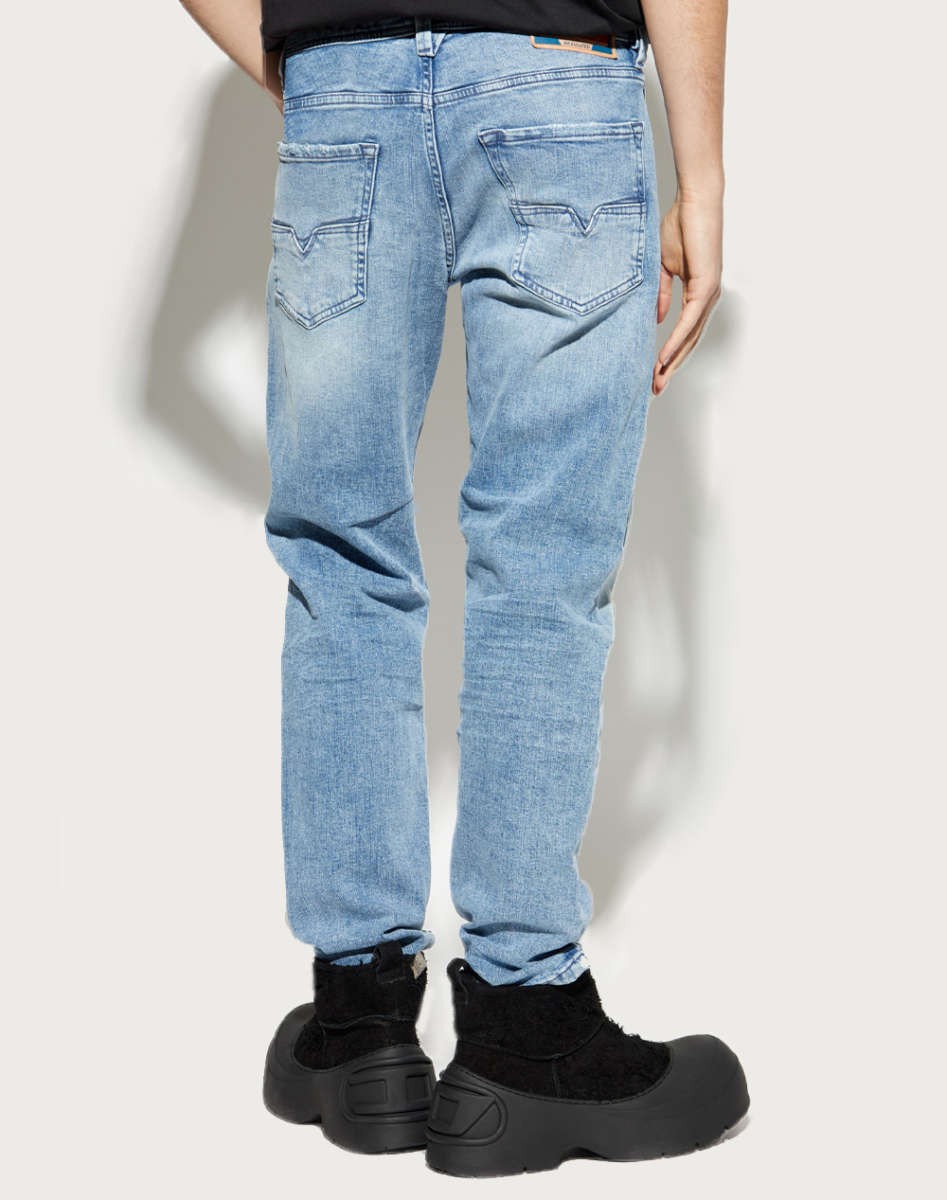 DIESEL Ανδρικό Παντελόνι Jeans LARKEE-BEEX Βαμβάκι/Ελαστάνη Μπλέ Regular Fit 00SU1X0DBDV-01 1821834
