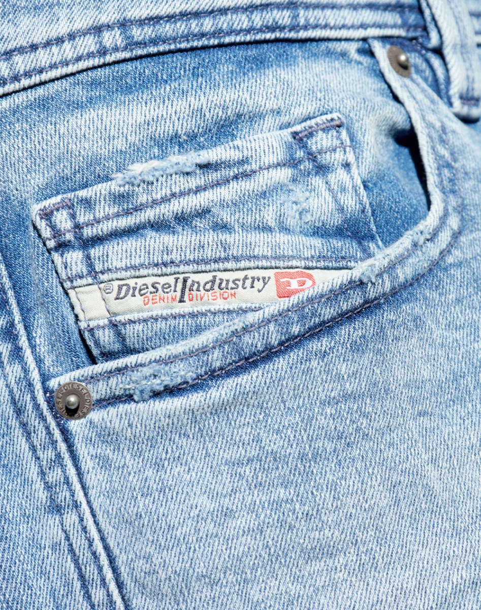 DIESEL Ανδρικό Παντελόνι Jeans LARKEE-BEEX Βαμβάκι/Ελαστάνη Μπλέ Regular Fit 00SU1X0DBDV-01 1821834