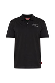 DIESEL Ανδρικό T-Shirt Polo Βαμβάκι Μαύρο Regular Fit A218890QIAM-9XX 1821828