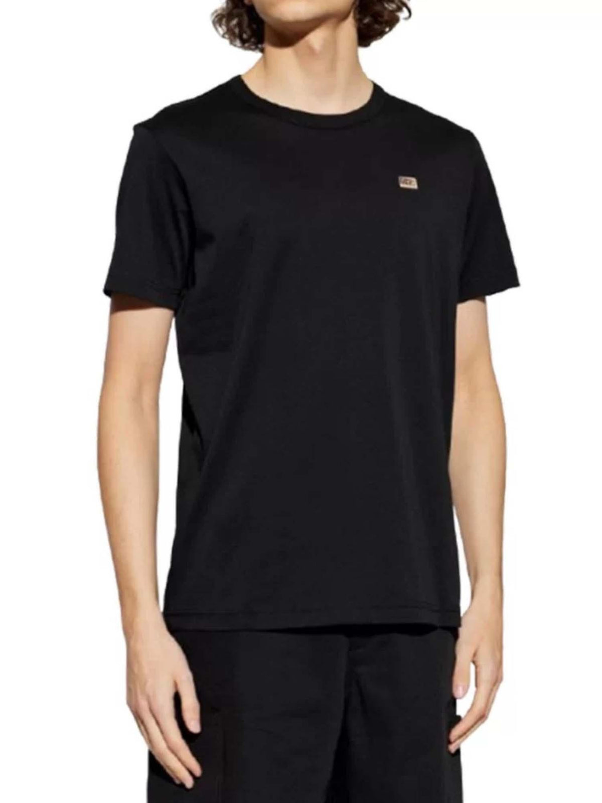 DIESEL Ανδρικό T-Shirt Βαμβάκι Μαύρο Regular Fit A148190PJBG-9XXC 1821822