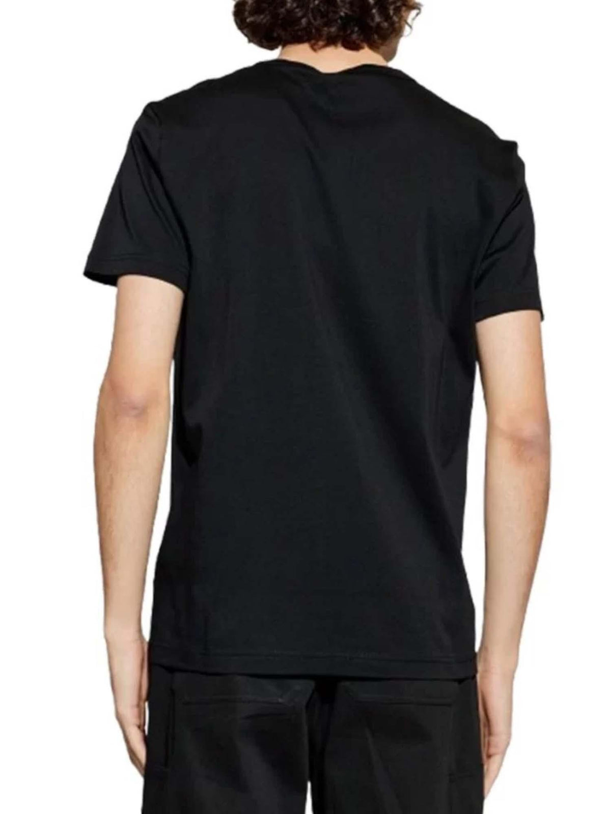 DIESEL Ανδρικό T-Shirt Βαμβάκι Μαύρο Regular Fit A148190PJBG-9XXC 1821822