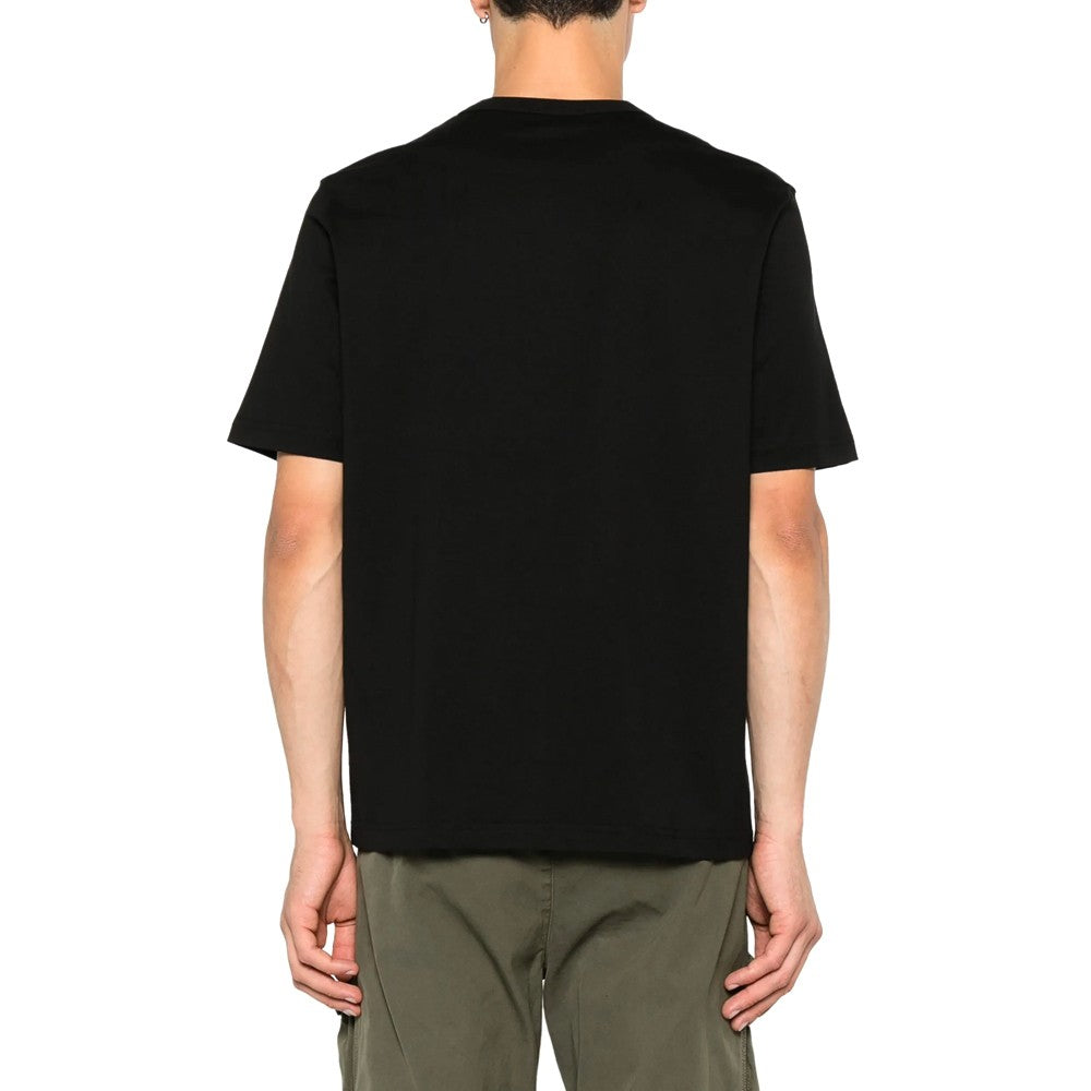 DIESEL Ανδρικό T-Shirt Βαμβάκι Μαύρο Regular Fit A201980NIAX-9XX 1821831