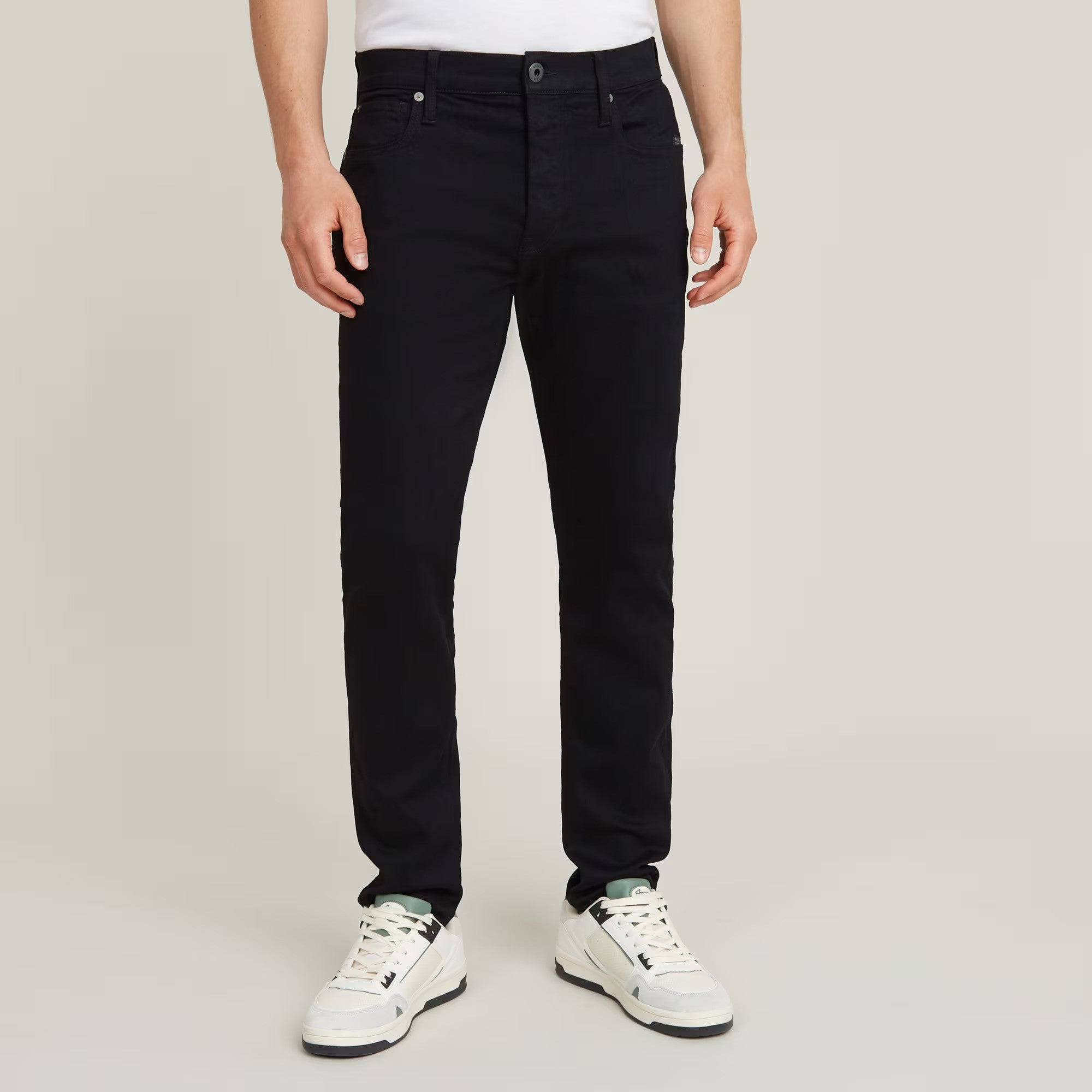 G-STAR RAW Ανδρικό Παντελόνι Jeans Βαμβάκι/Ελαστάνη Μαύρο Slim Fit 51001-B964-A810/34-A810-pitch black 1821592 1822006