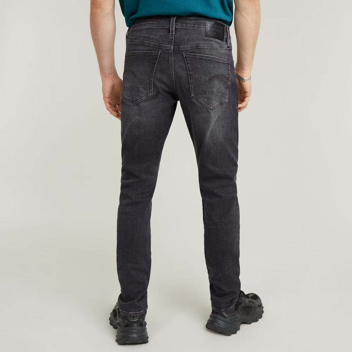 G-STAR RAW Ανδρικό Παντελόνι Τζιν Βαμβάκι/Ελαστάνη Μαύρο Slim Fit D25742-A634-C239-faded black magnet 1822021