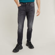 G-STAR RAW Ανδρικό Παντελόνι Τζιν Βαμβάκι/Ελαστάνη Μαύρο Slim Fit D25742-A634-C239-faded black magnet 1822021