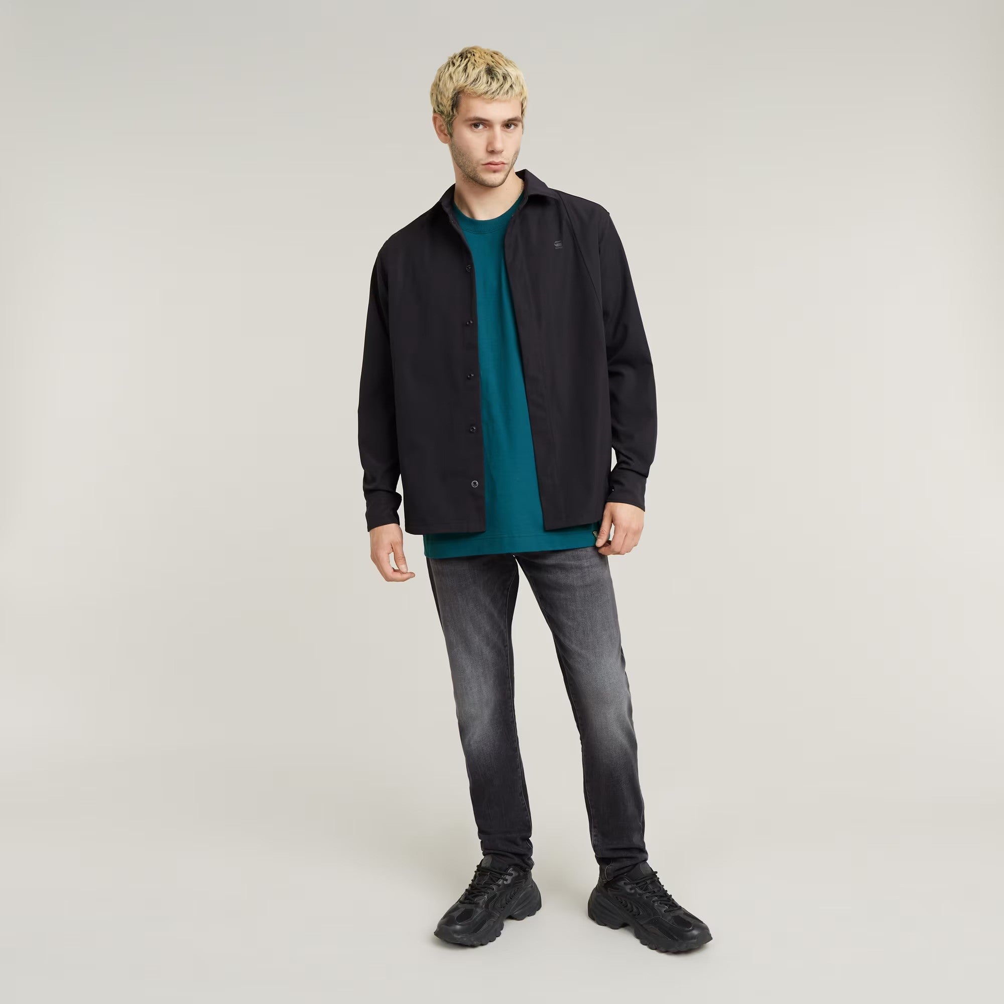 G-STAR RAW Ανδρικό Παντελόνι Τζιν Βαμβάκι/Ελαστάνη Μαύρο Slim Fit D25742-A634-C239-faded black magnet 1822021