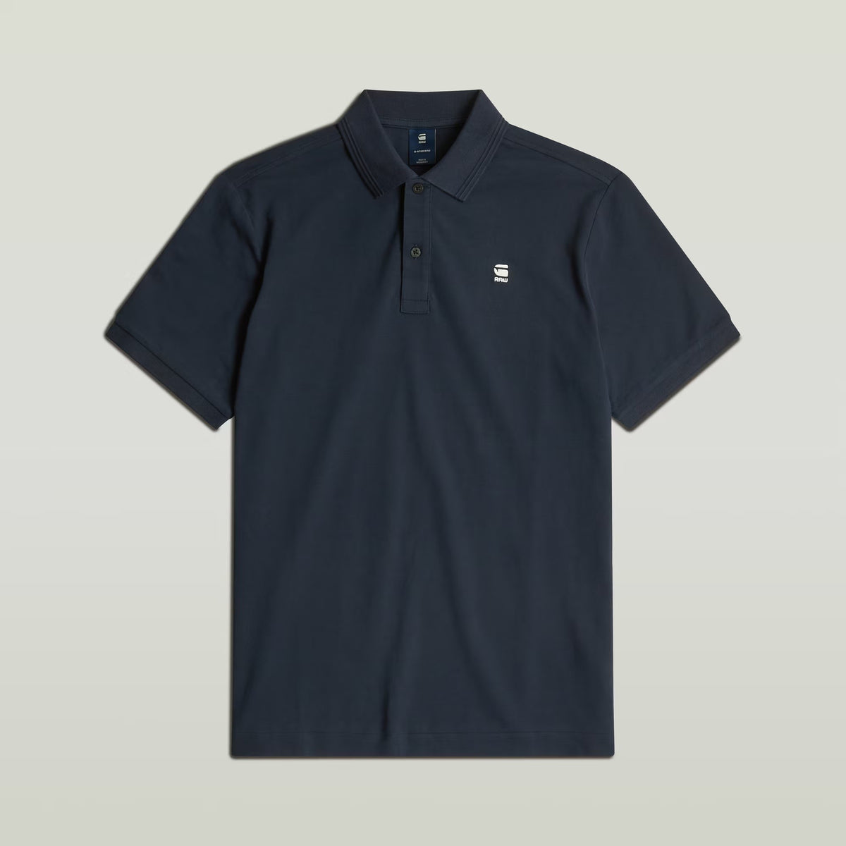 G-STAR RAW Ανδρικό T-shirt Polo Βαμβάκι/Ελαστάνη Μπλέ Slim Fit D11595-5864-6067-sartho blue 1822003