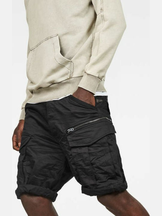 G-STAR RAW Ανδρική Βερμούδα Cargo Βαμβάκι/Ελαστάνη Μαύρη Relaxed Fit D08566-5126-990-black 1777862 1821995