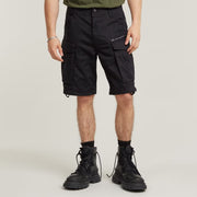 G-STAR RAW Ανδρική Βερμούδα Cargo Βαμβάκι/Ελαστάνη Μαύρη Relaxed Fit D08566-5126-990-black 1777862 1821995
