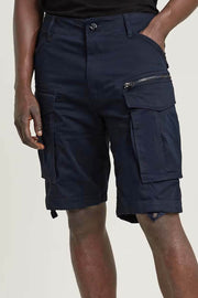 G-STAR RAW Ανδρική Βερμούδα Cargo Βαμβάκι/Ελαστάνη Μπλέ Relaxed Fit D08566-5126-C742-salute 1821994