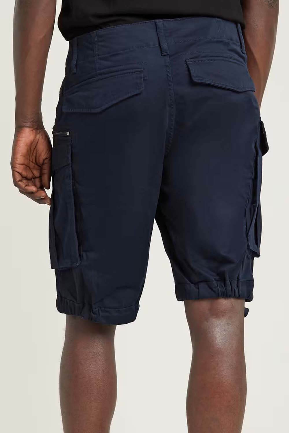 G-STAR RAW Ανδρική Βερμούδα Cargo Βαμβάκι/Ελαστάνη Μπλέ Relaxed Fit D08566-5126-C742-salute 1821994
