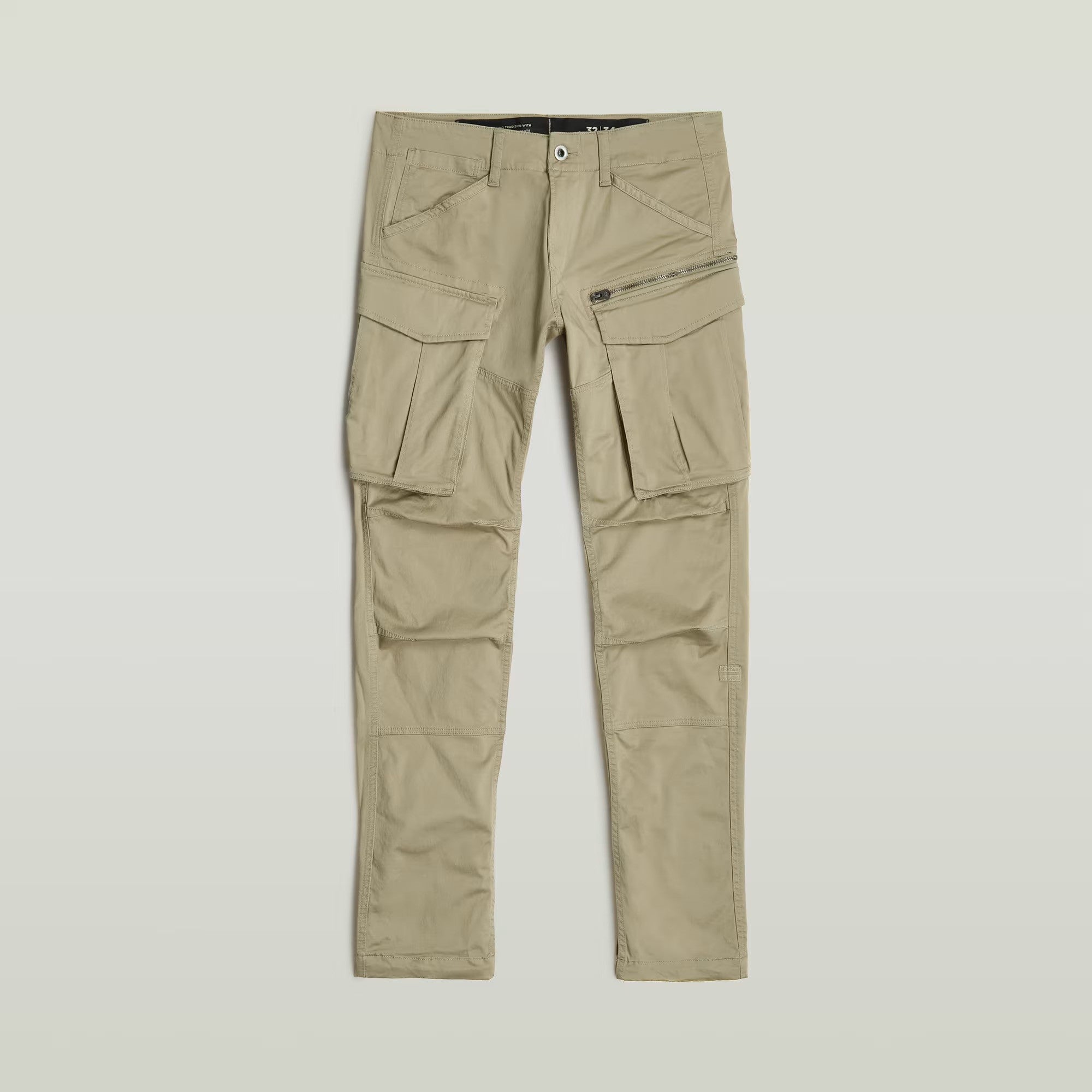 G-STAR RAW Ανδρικό Παντελόνι Cargo ROVIC ZIP Μπέζ Βαμβάκι/Ελαστάνη Tapered Fit 3D D02190-5126-239 DUNE 1821993