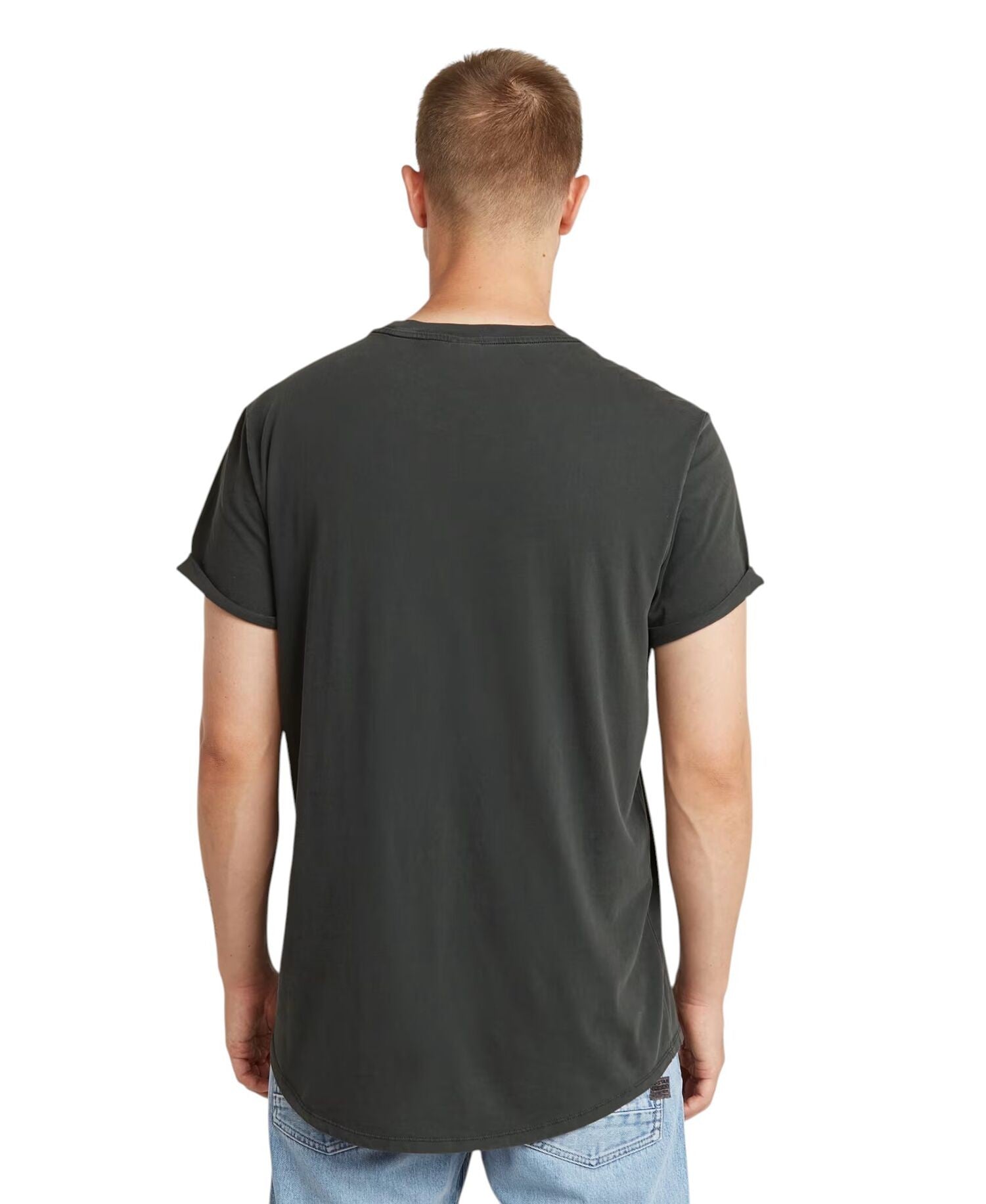 G-STAR RAW Ανδρικό T-shirt Βαμβάκι Μαύρο Regular Fit D16396-2653-B564/dk black gd 1822041