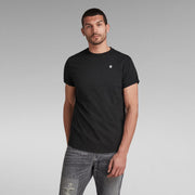 G-STAR RAW Ανδρικό T-shirt Βαμβάκι Μαύρο Relaxed Fit D16396-B353-6484/6484-dk black 1822029