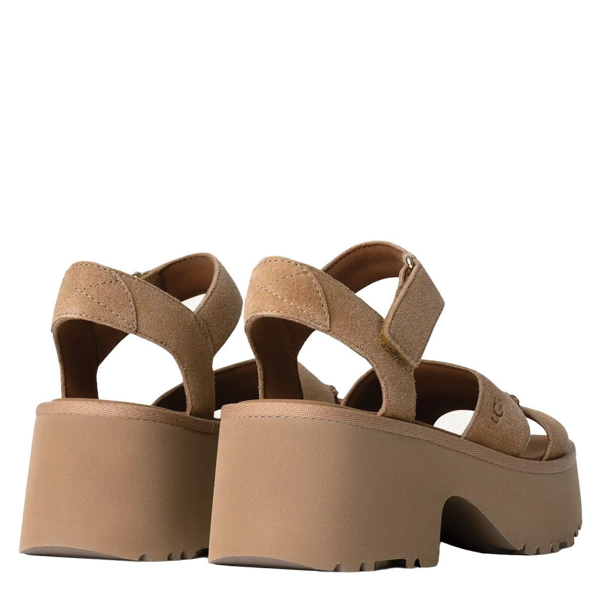 UGG Australia Γυναικεία Πέδιλα New Heights Δέρμα/Καστόρι Μπέζ 1167475-MDSD 1821992