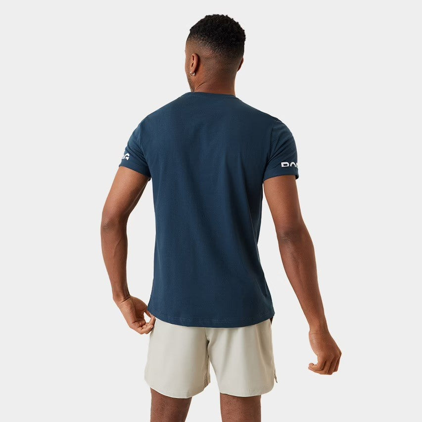 BJORN BORG Ανδρικό T-Shirt Πολυεστέρας/Βαμβάκι Μπλέ 10000166-NA012 1822209